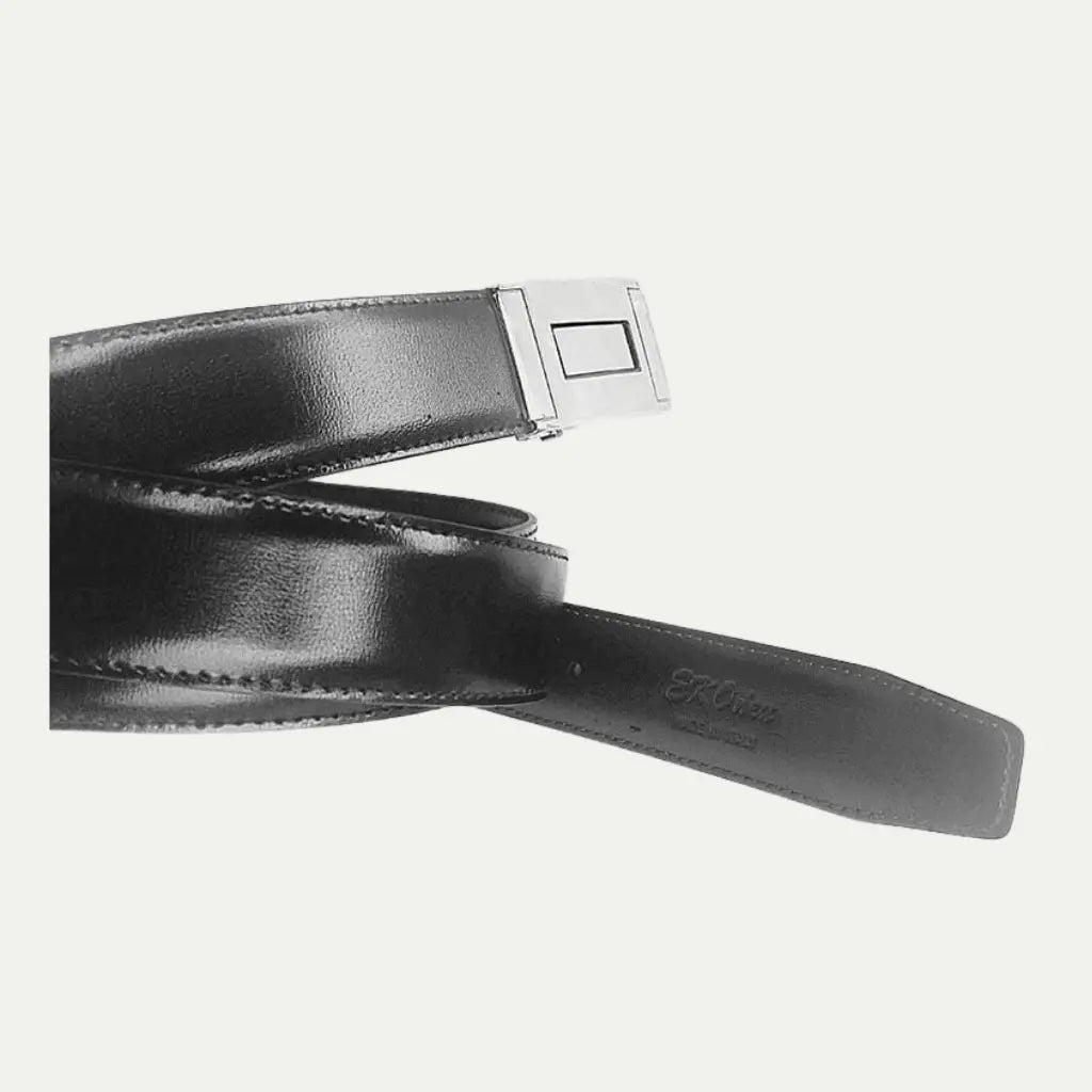 Vincenza Square Buckle Leather Belt